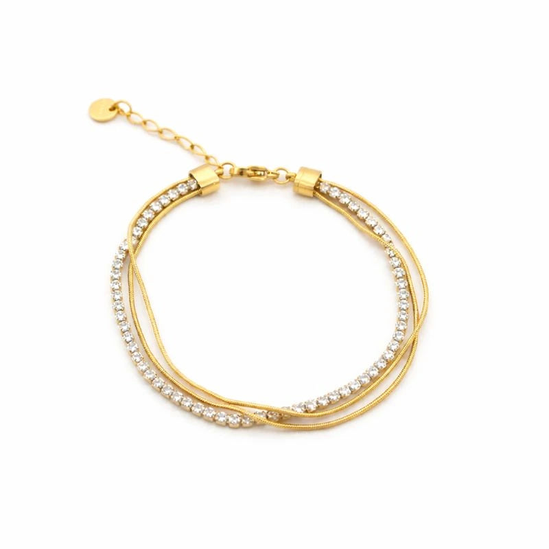 Solara Shine Bracelet – 18K Gold Plated