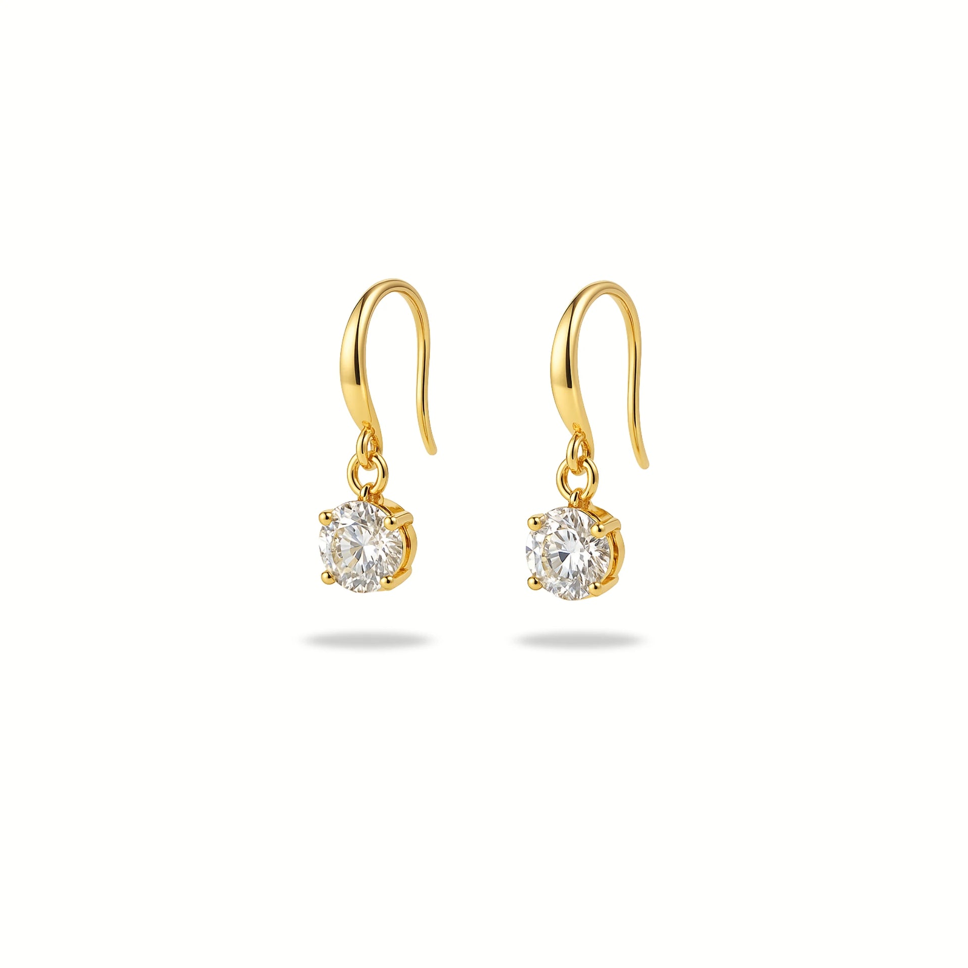 Celeste - 18K Gold Plated Drop Earrings