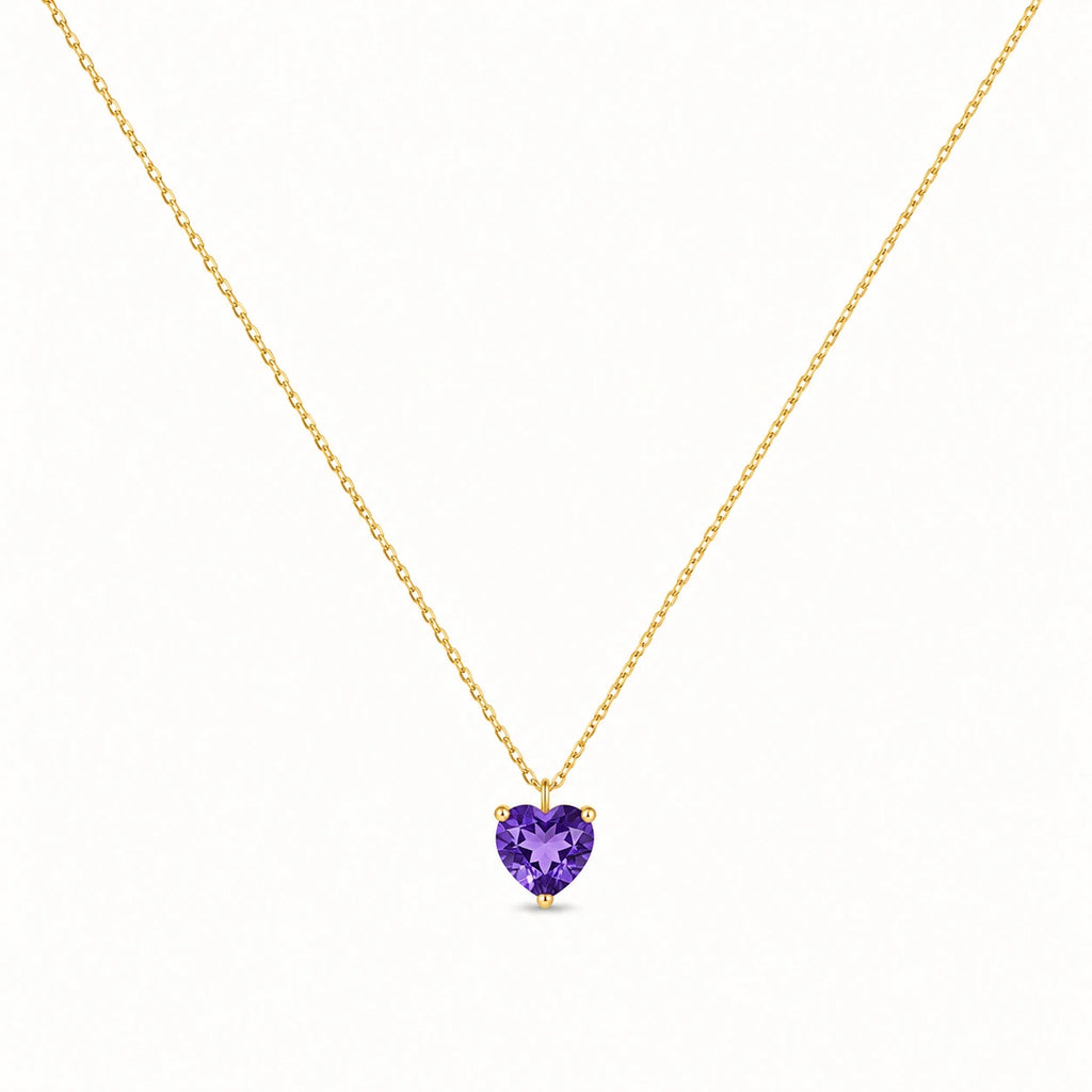 Amora Heart Necklace – 18K Gold Plated