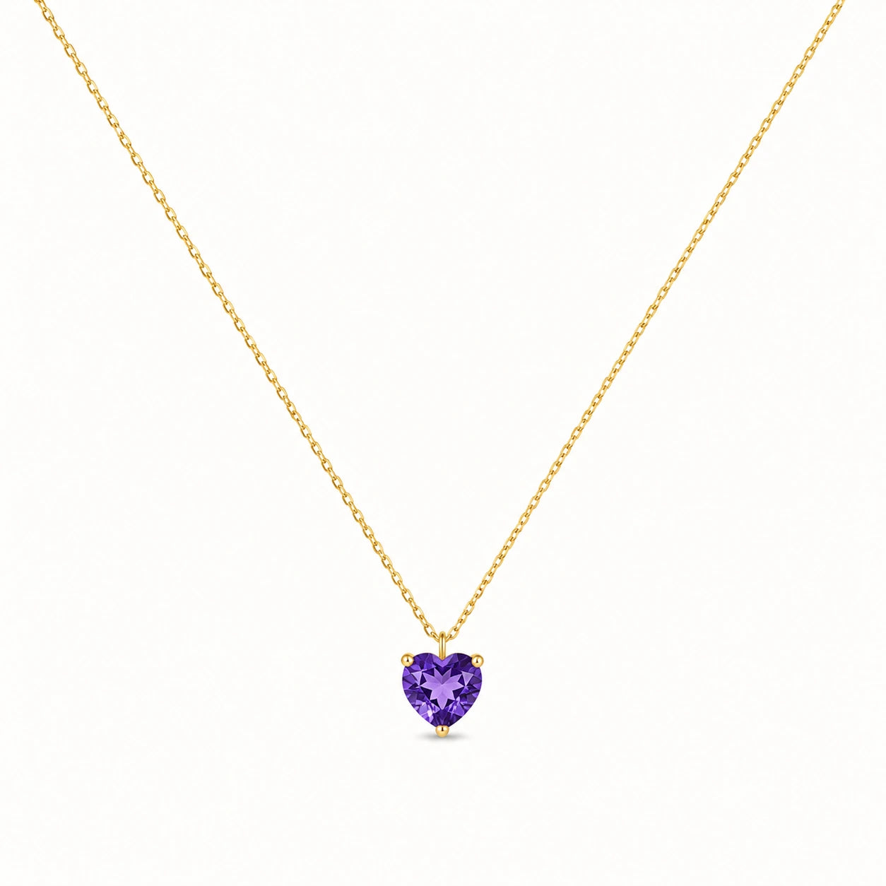 Amora Heart Necklace – 18K Gold Plated