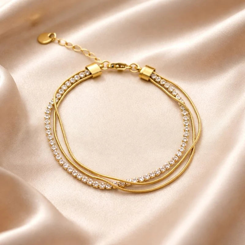 Solara Shine Bracelet – 18K Gold Plated