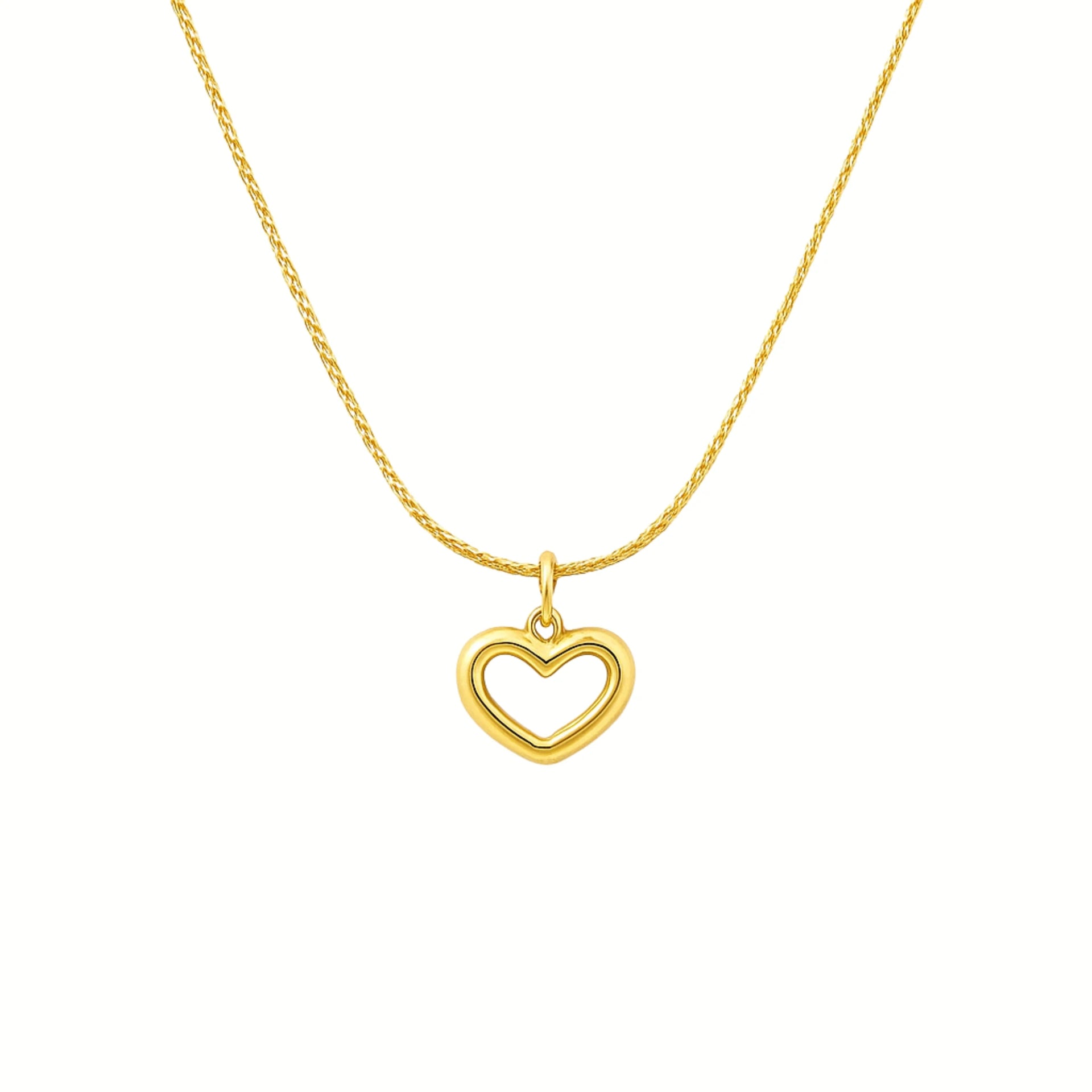 Naira – 18K Gold Plated Heart Necklace