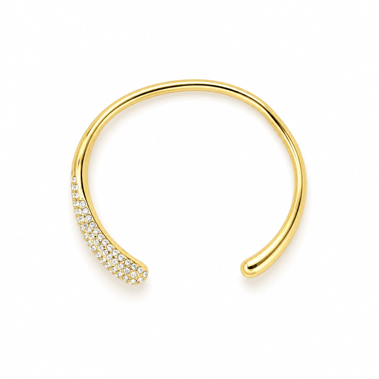 Aurielle Cuff Bracelet – 18K Gold Plated