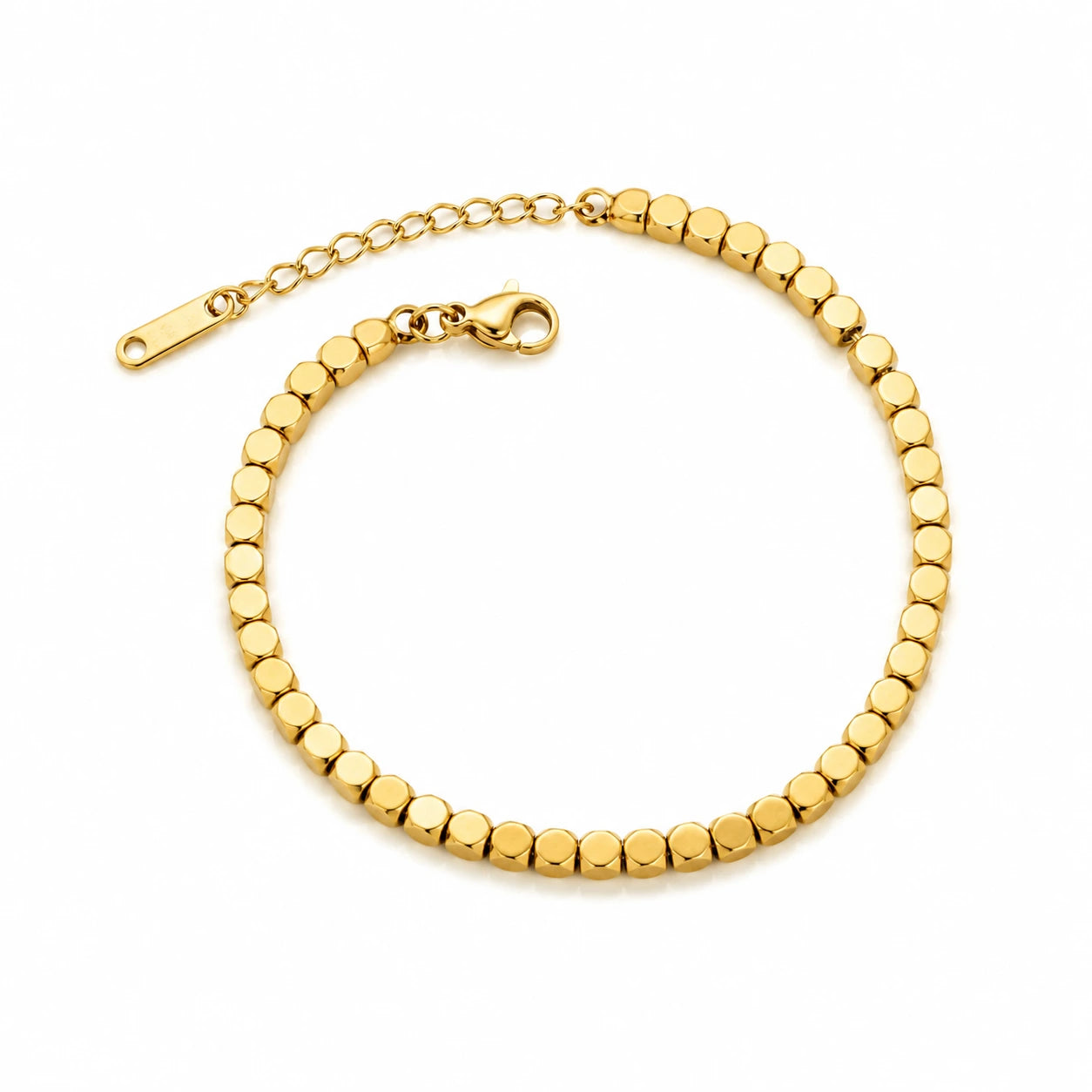Sienna Beaded Bracelet – 18K Gold Plated
